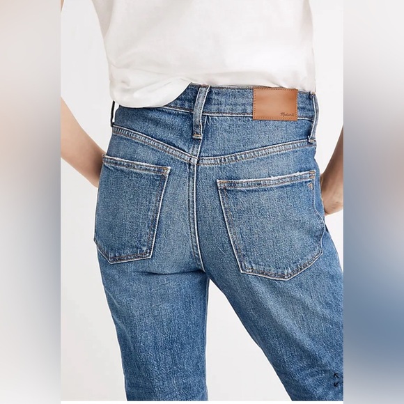 Madewell The High-Rise Slim Boyjean - Picture 3 of 10